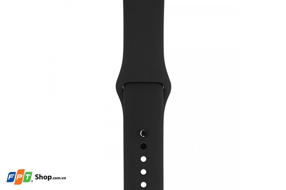 Apple Watch Series 1 42mm, viền nhôm, dây màu đen